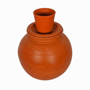 Traditional Terracotta Water Matka Set